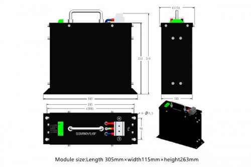90V 9.6F Module specification