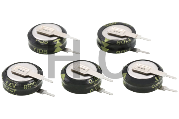 Button Type Electric Double Layer Capacitor